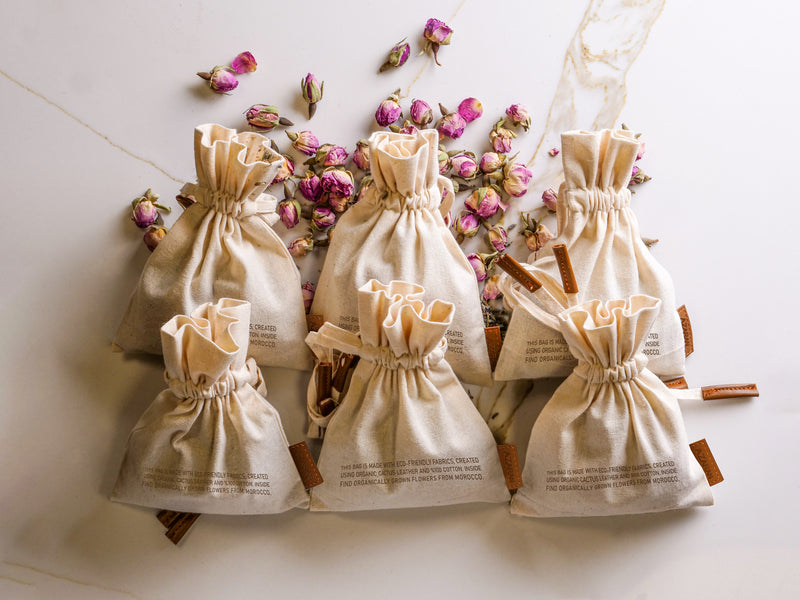 Rose Scent Bags – Azaran - The Raw Moroccan